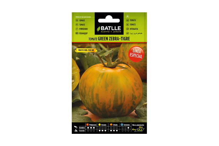 Tomate green zebra tigre batlle