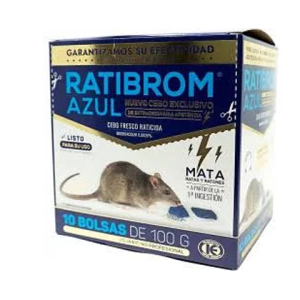 Raticida. Cebo fresco