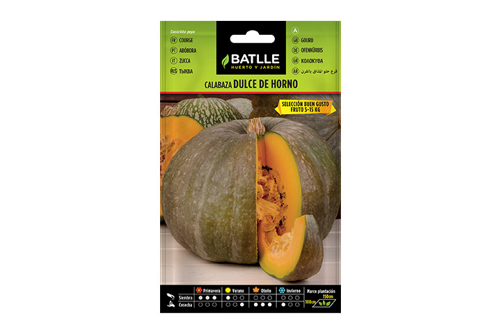 semillas Batlle. Calabaza dulce